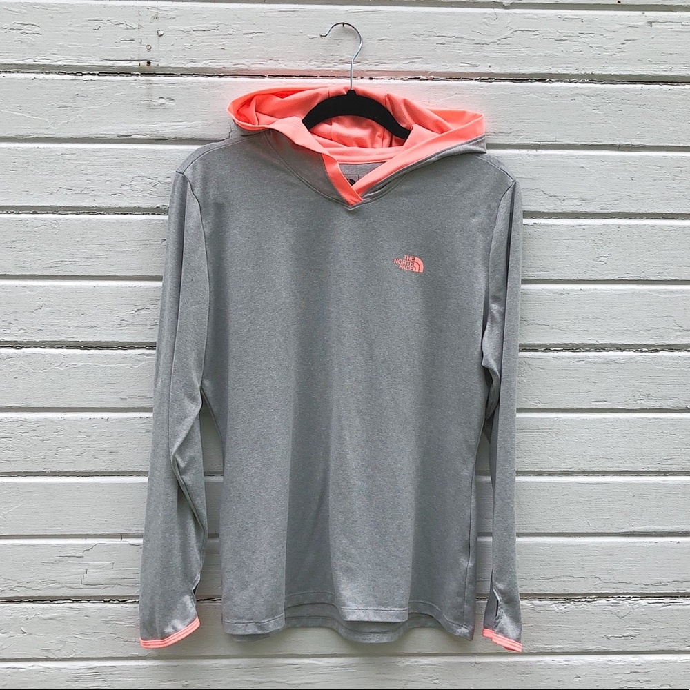 The North Face Hooded Long Sleeve Shirt Size L